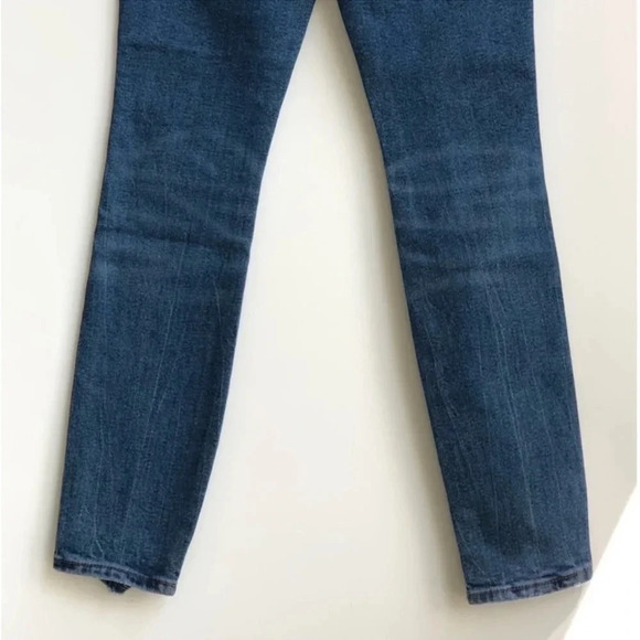 New Good American Good Curve Skinny Jeans Blue329 high rise distressed - Picture 10 of 15
